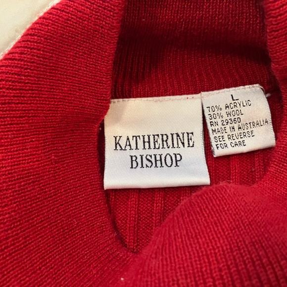 Lot of 2 Wool & Merino Wool Short-Sleeve Sweaters Made in Australia & Hong Kong - Picture 6 of 6